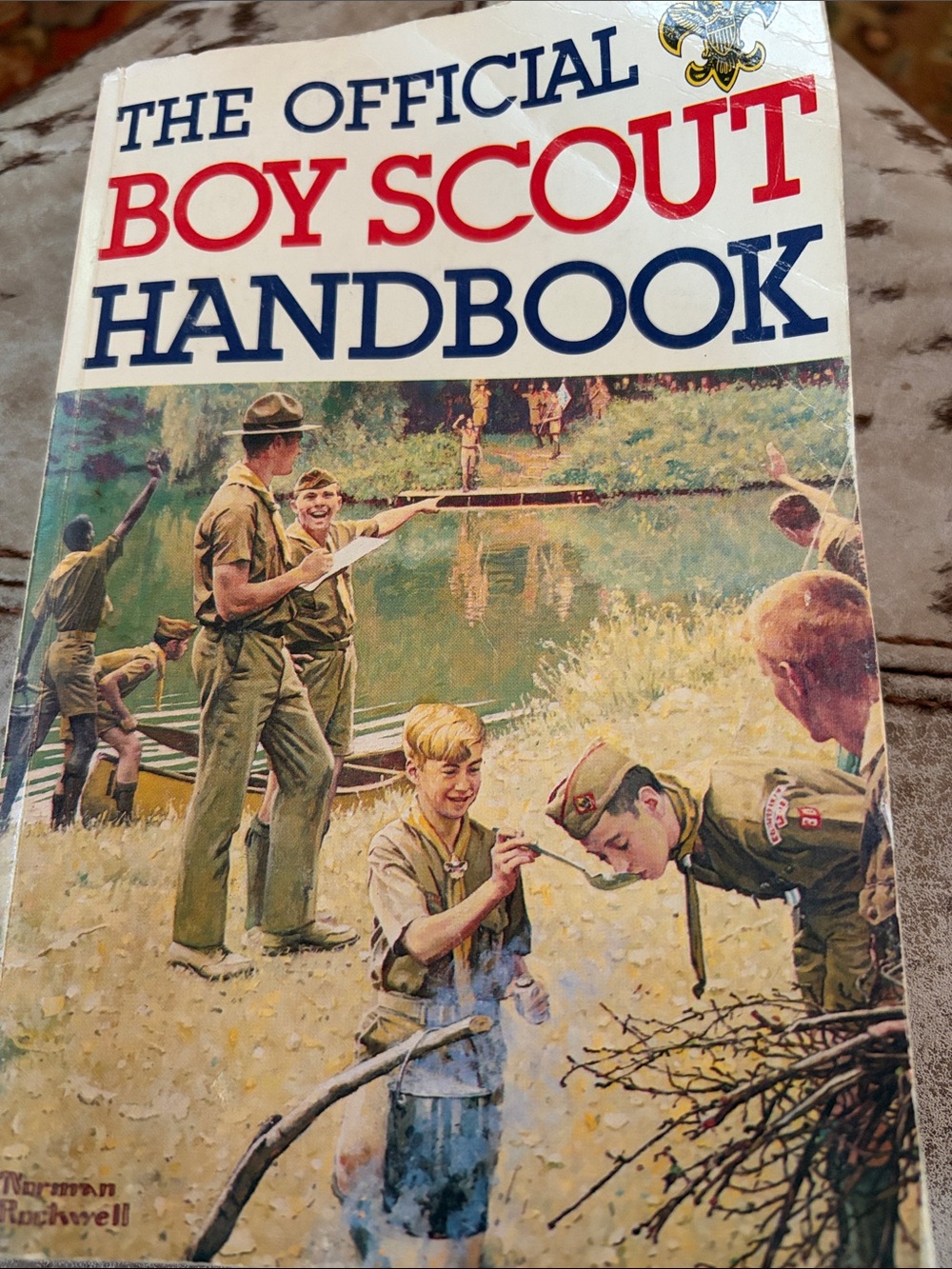 The Official Boy Scout Handbook - Classic Illustrated Cover